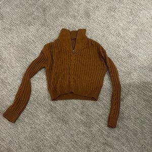 Cute brown sweater from target.